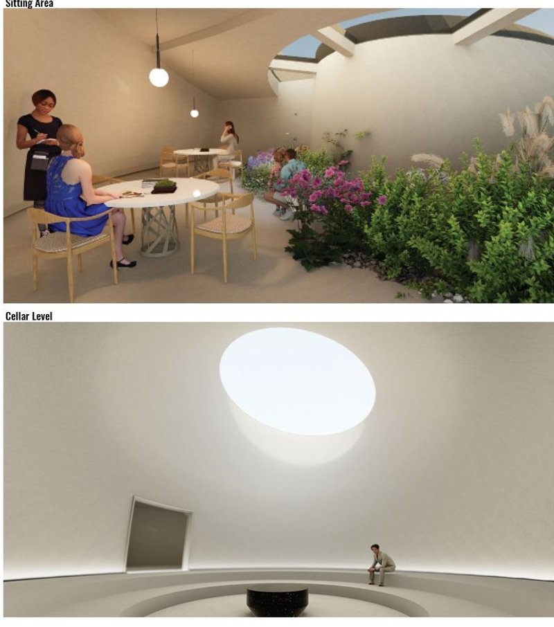 Interior tranquility meets communal vitality at Unity Circle.