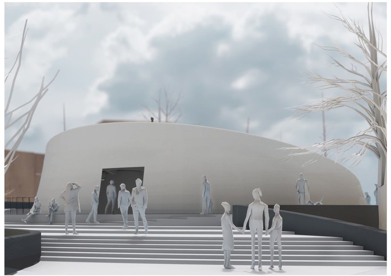 Unity Circle: Architectural simplicity fostering communal spirit.