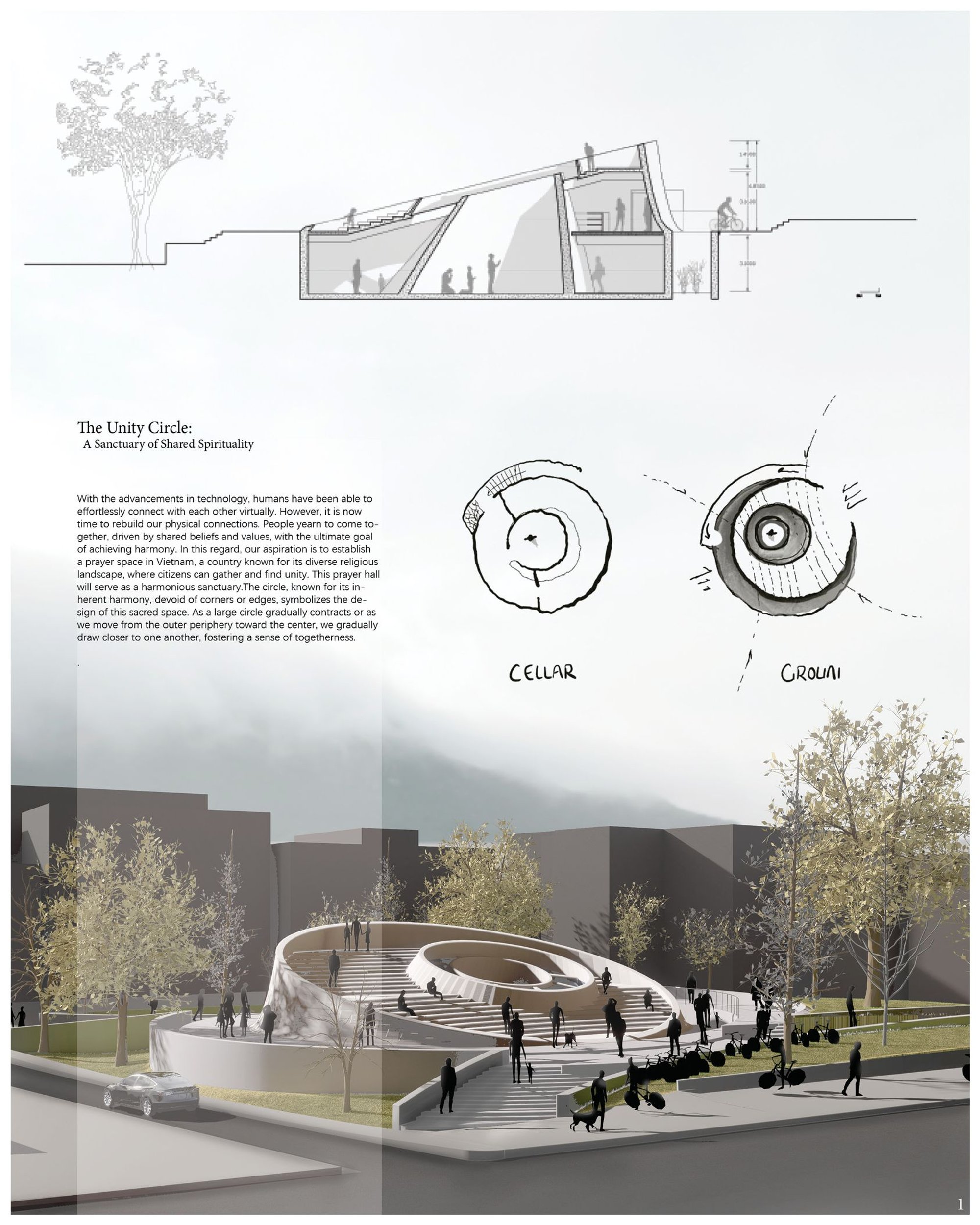 The Unity Circle: A Beacon of Innovative Religious Architecture