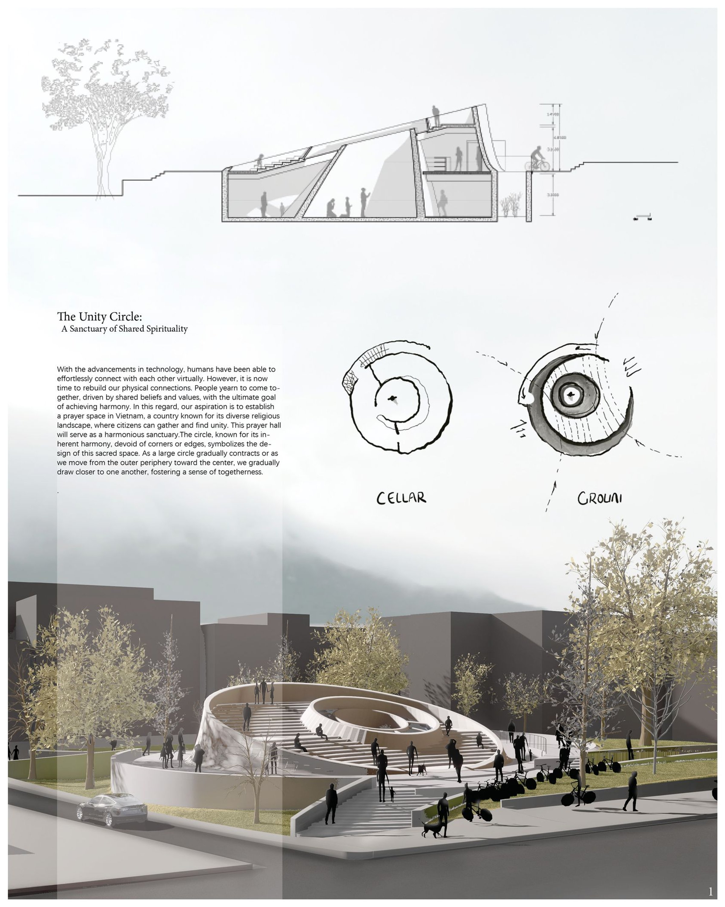 The Unity Circle: A Beacon of Innovative Religious Architecture