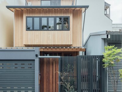 Eco-Friendly Architecture Design: The House in Between Small and Large by Nameless Tree Design