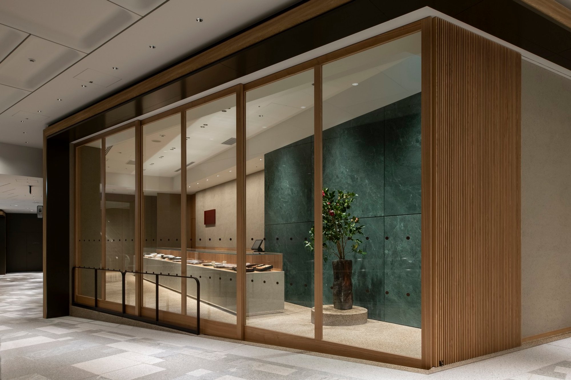 Exploring the Unique Design of Suzukake Azabudai Hills Store