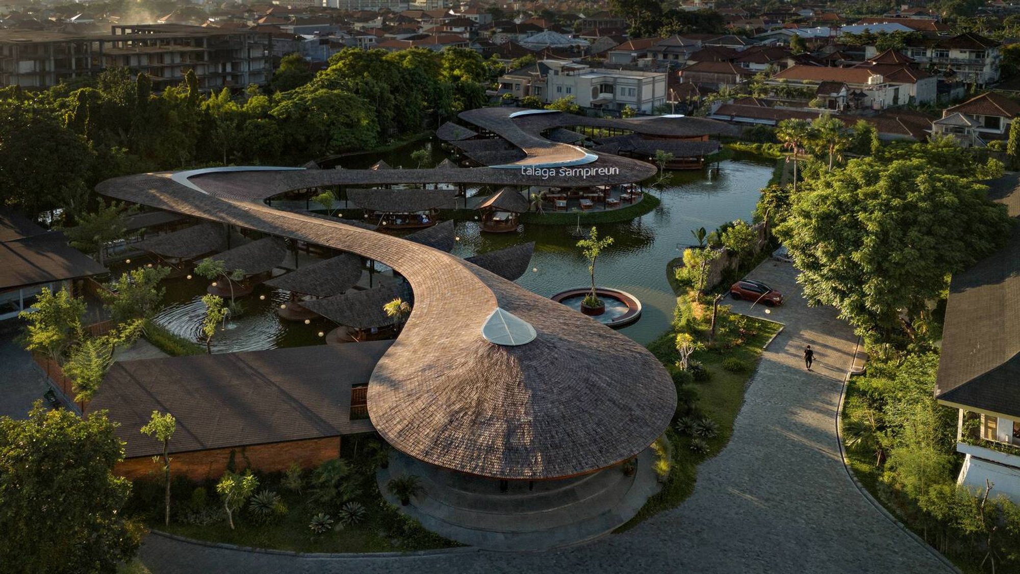 Waterfront Restaurant Design: Talaga Sampireun Bali by K-Thengono Design Studio