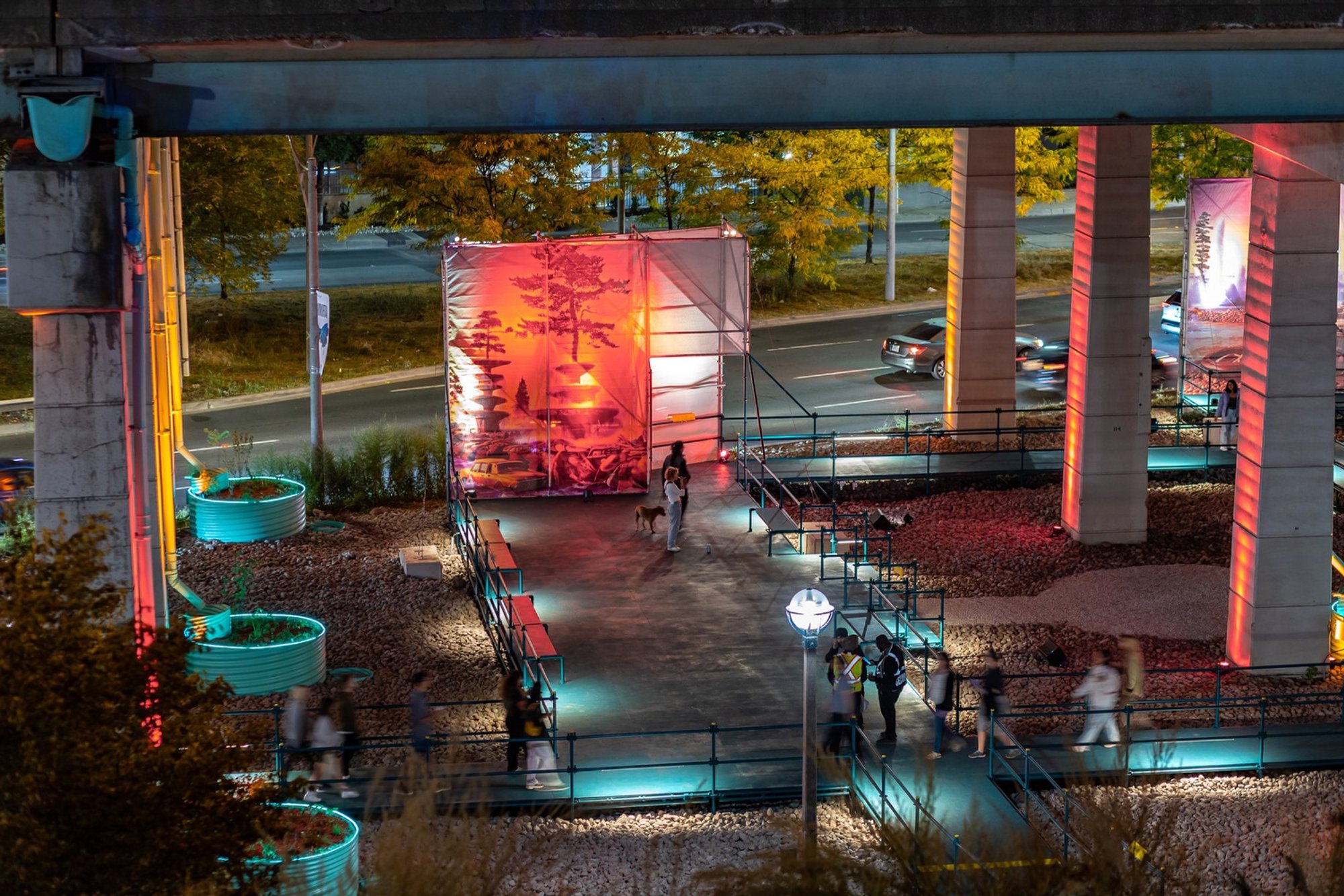 Urban Ecological Design in Toronto: The Transformation of Bentway Staging Grounds