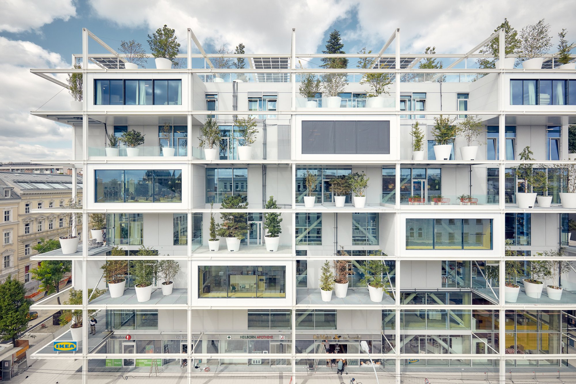 Urban Sustainable Architecture: The Future as Seen in IKEA's Latest Store Design by Querkraft
