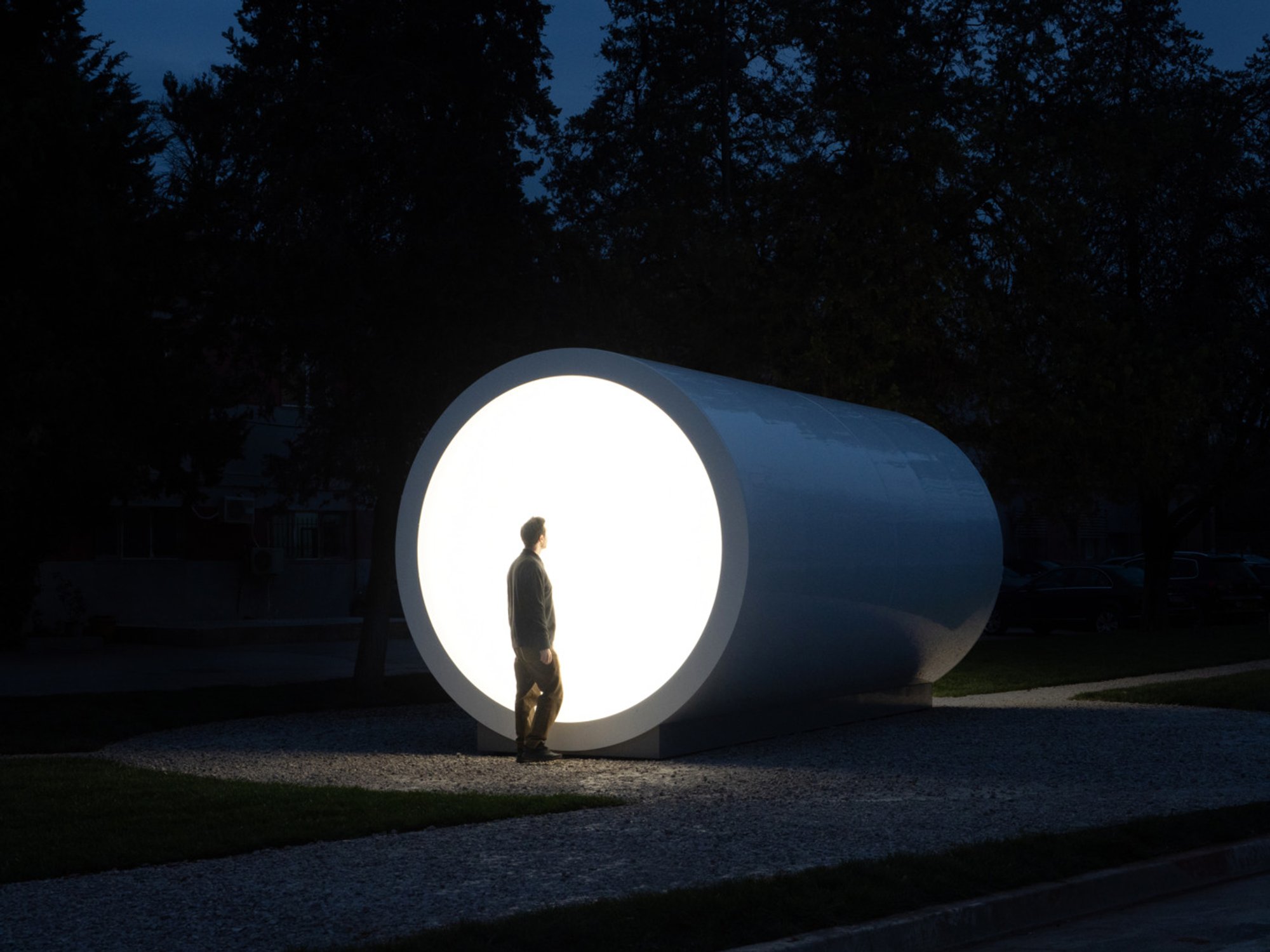 Public Art Installations: Terminal for Tirana by Apparat Studio and Karolina Halatek