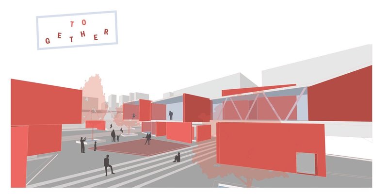 "toGether": Architectural Dance of Form and Function.