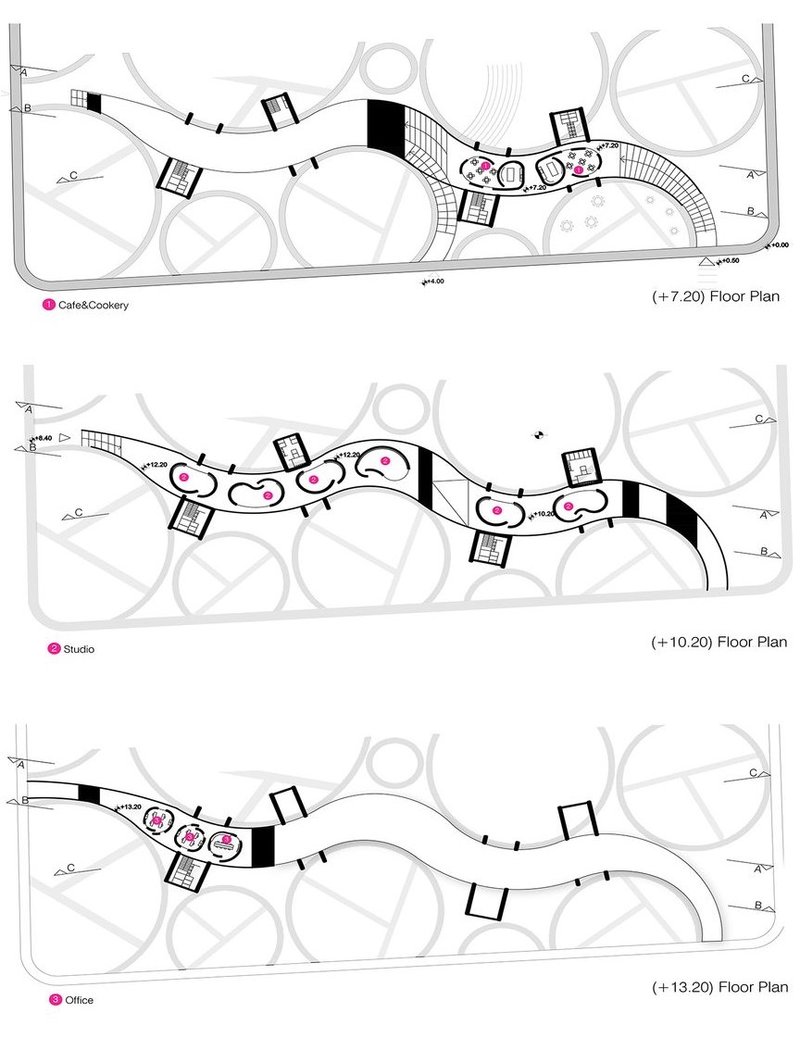 La Ola's innovative floor plans: blending functionality with creative design.