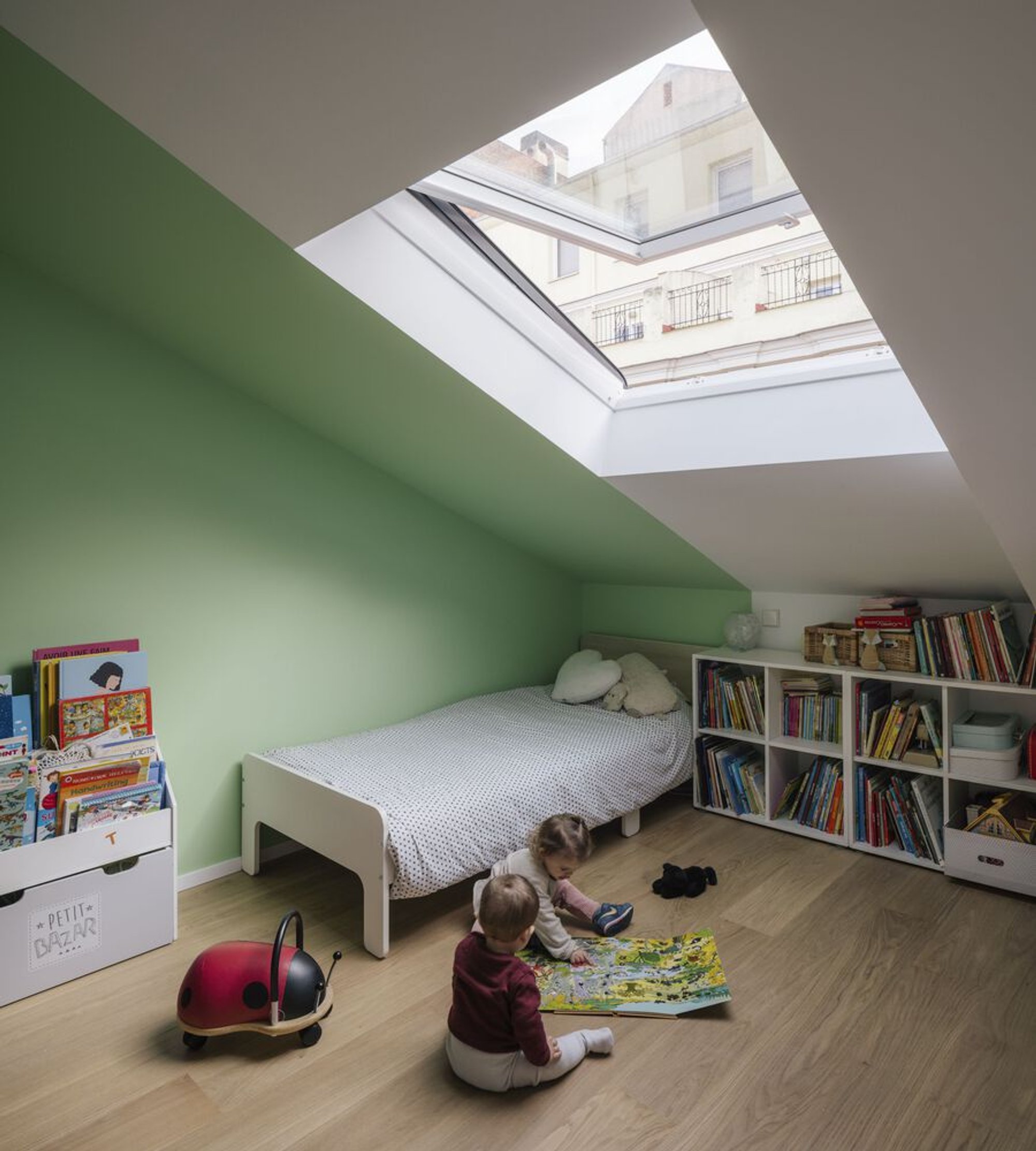 Transforming Urban Spaces: Madrid Apartment Renovation Unveils New Skies and Light