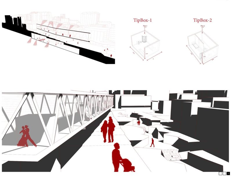 Modern lines meet cultural dance in urban Buenos Aires