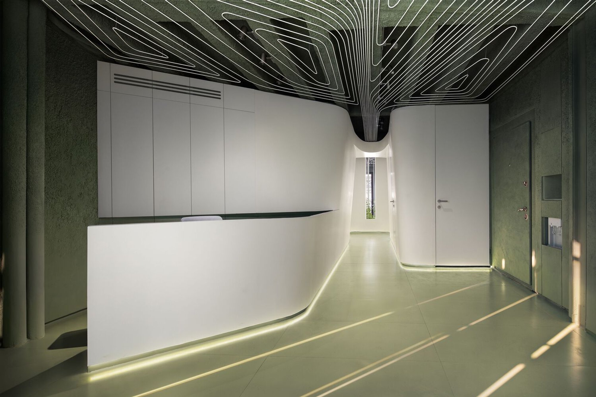 Innovative Clinic Design: Transforming Space and Experience at Parkway Clinic, Tajrish