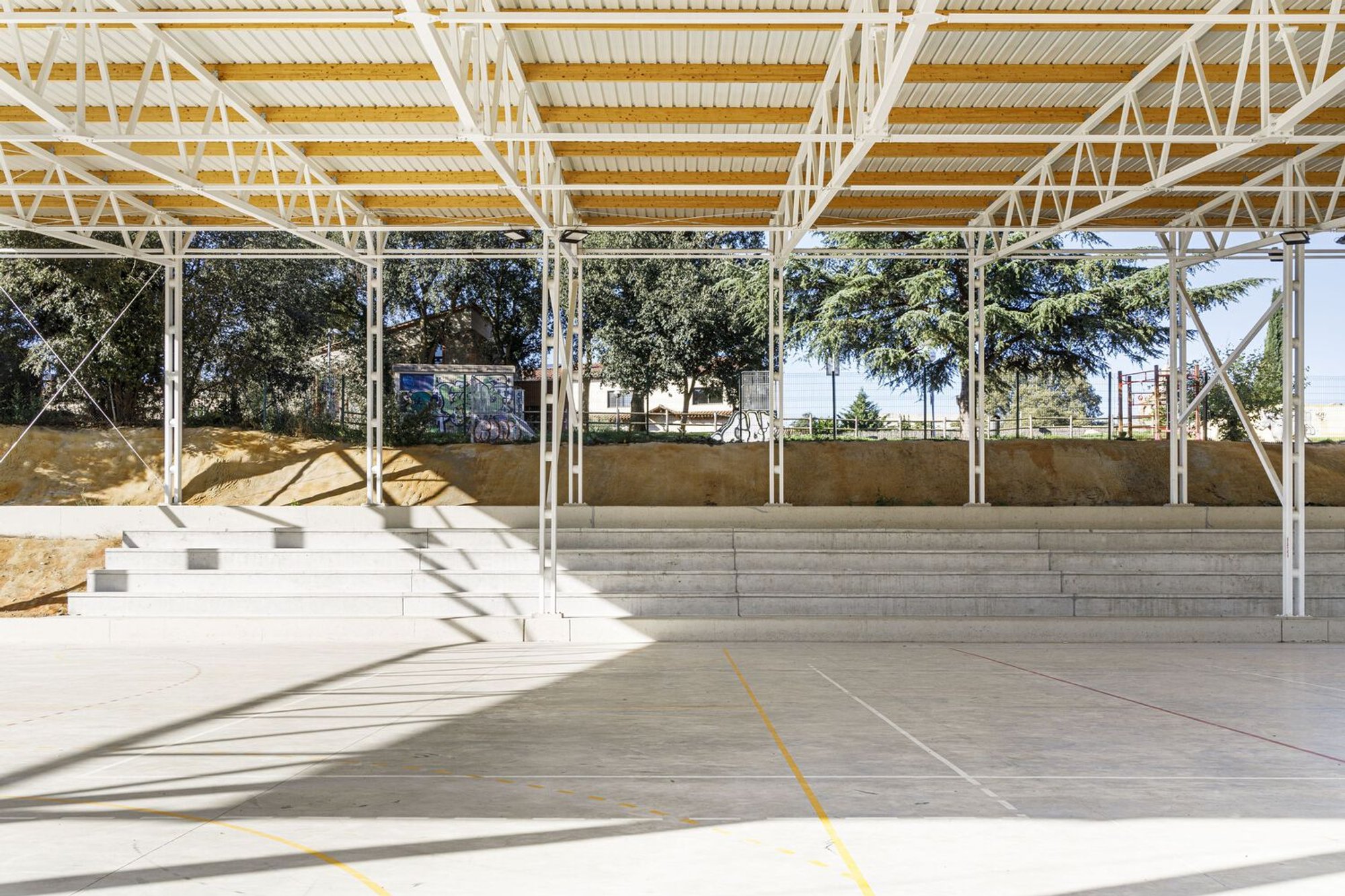 Transforming Community Spaces: Multipurpose Space by OBO Estudi in Sant Esteve de Palautordera