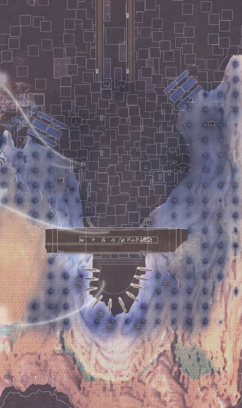 Al Maqar Museum: site plan highlighting landscape, village, and museum access.