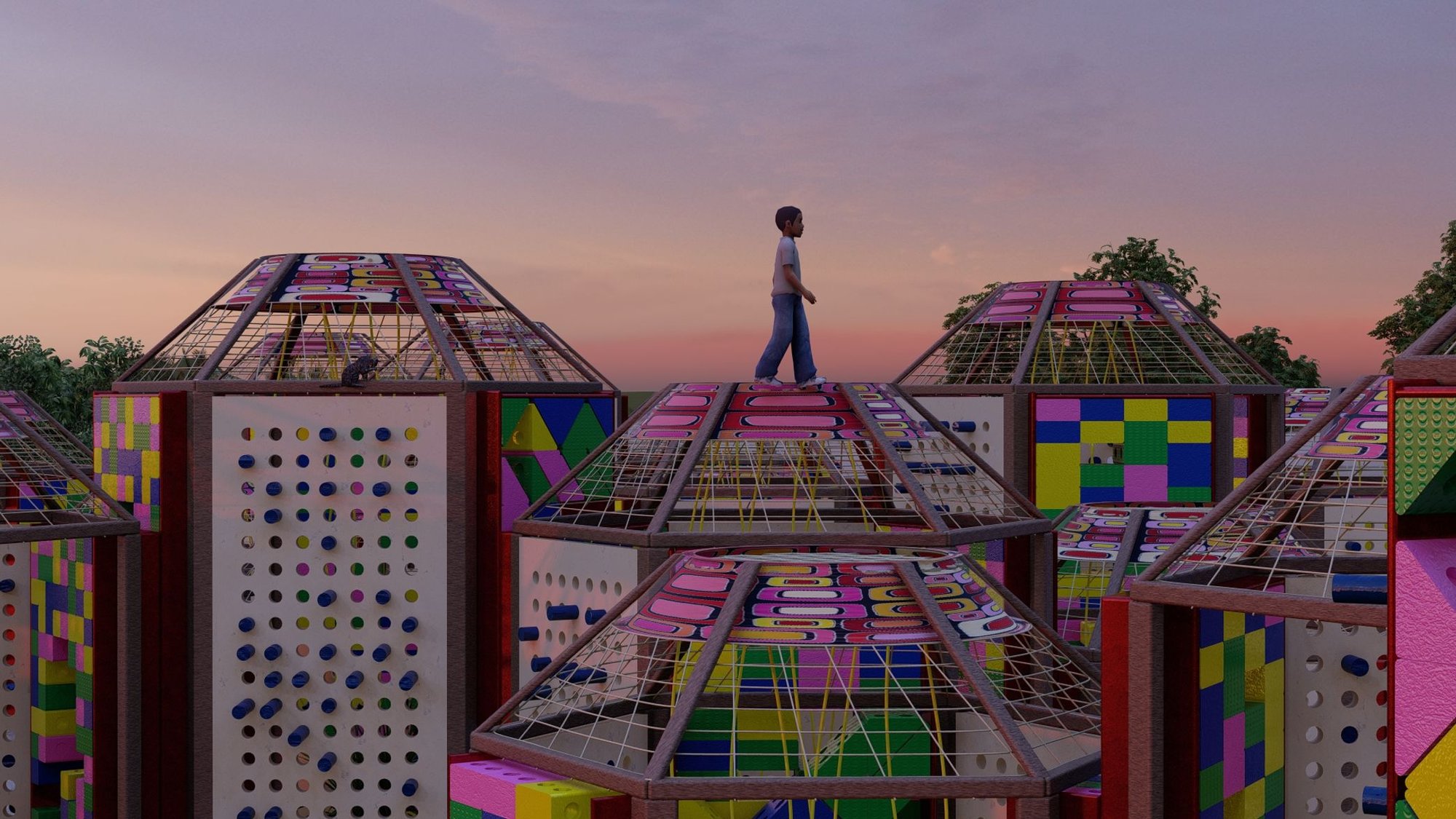 Boma Bliss: Reimagining Play and Architecture in Refugee Camps