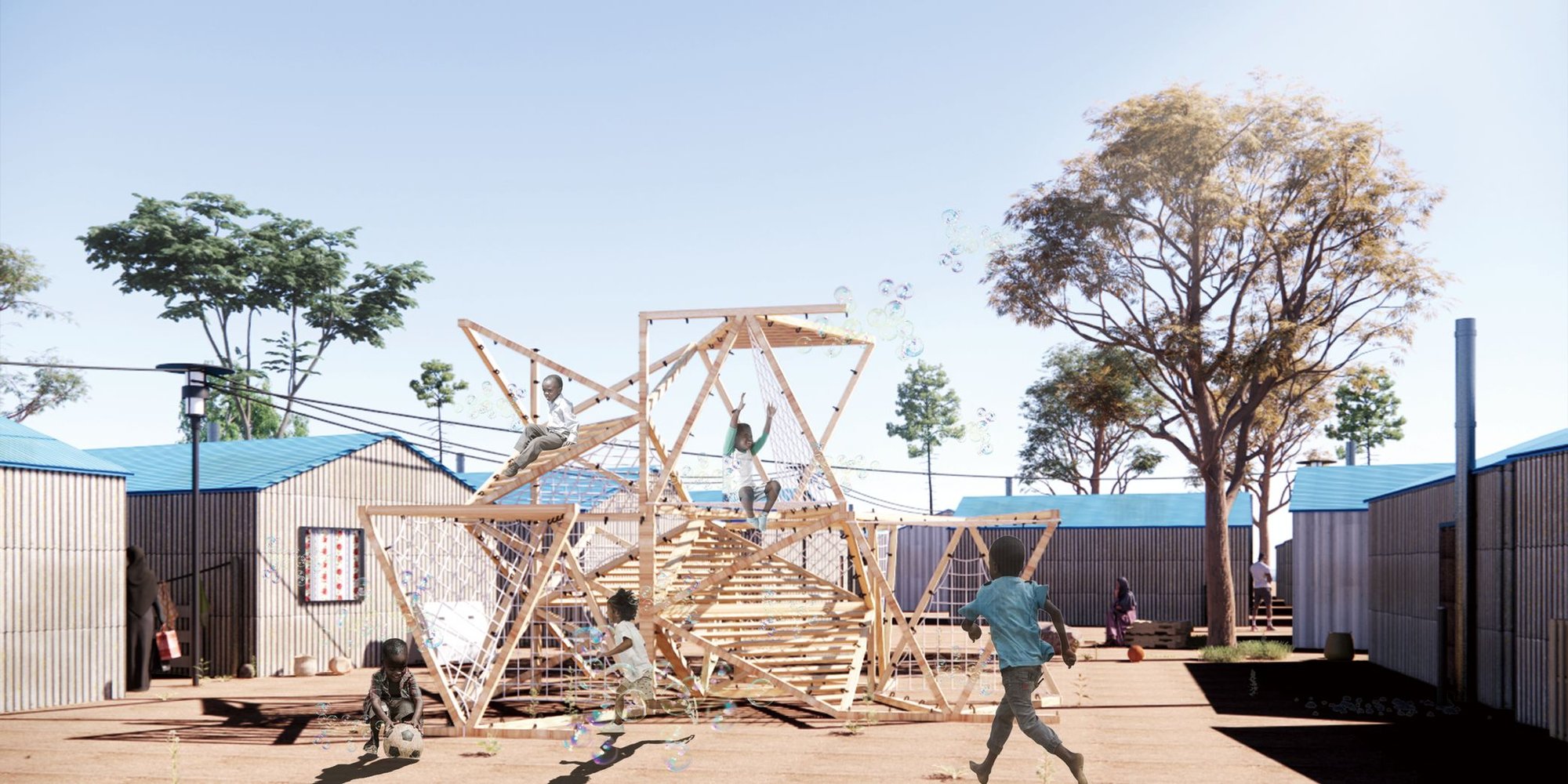 DreamScape: Building Hope Through Modular Playgrounds for Refugee Children