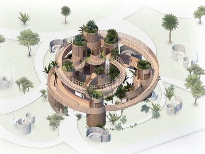 Way of Bond: A Biophilic Cafe Concept Inspired by Brazil's Natural Beauty