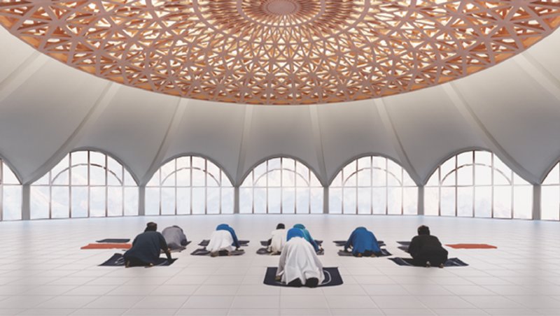 Main prayer hall