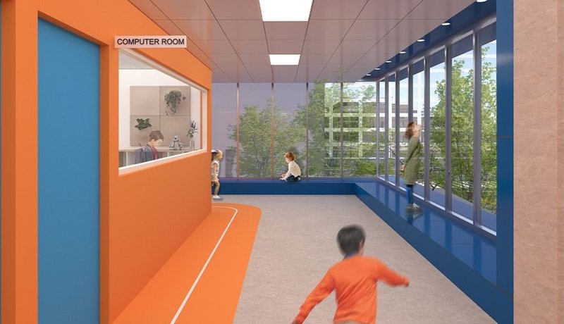 Vibrant spaces inspire active learning.