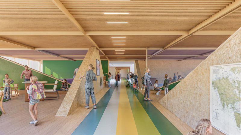 Classes-Discussion &amp; Communication Learning Space :&nbsp;Communication from a half-open wall