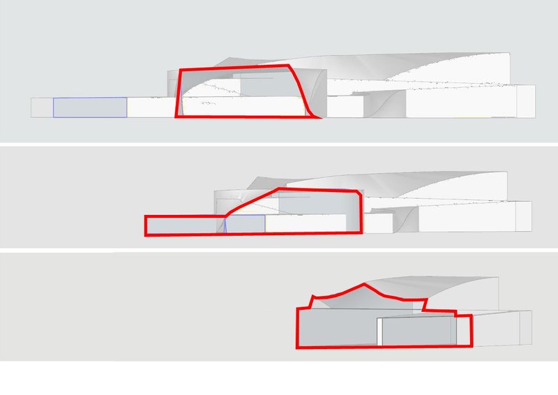 Section Study : Geometric cross-sectional study resulting from various combinations of mass