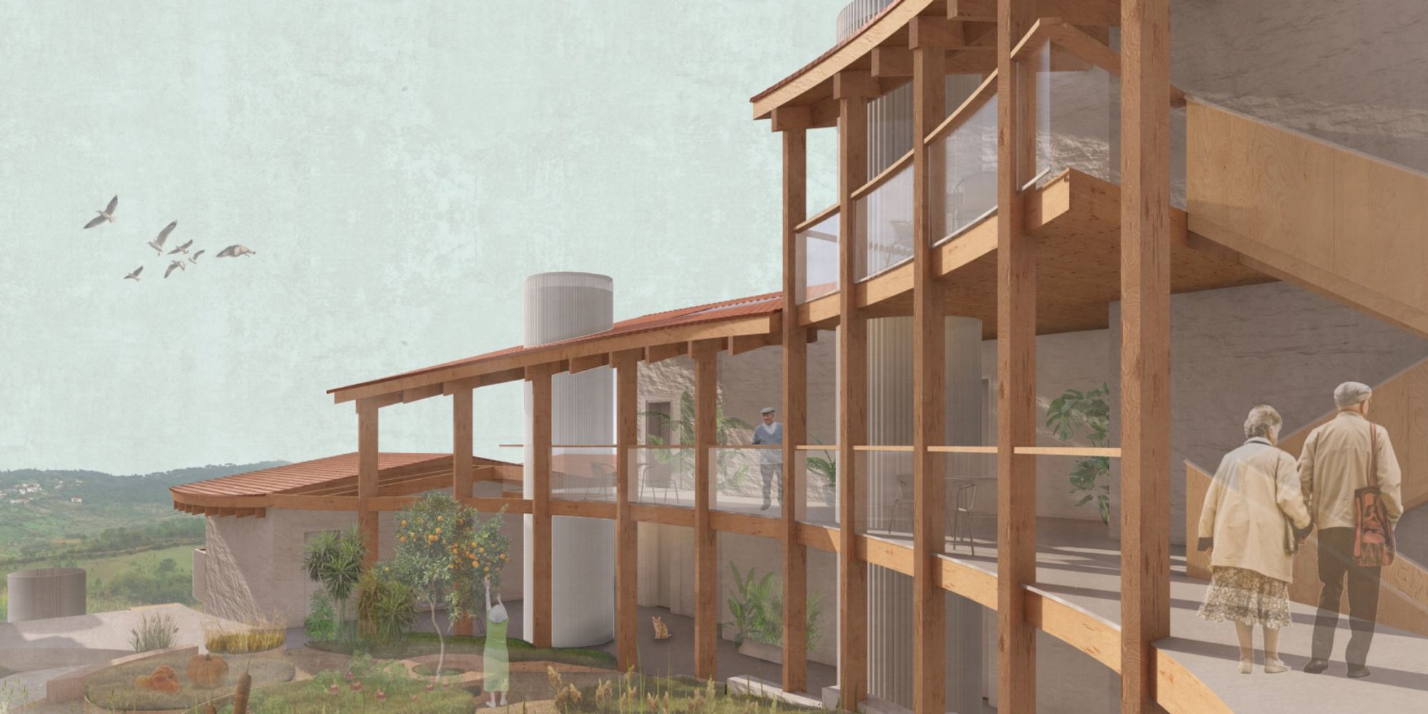 Designing for Connection and Dignity: A Home for the Elderly in Leiria, Portugal