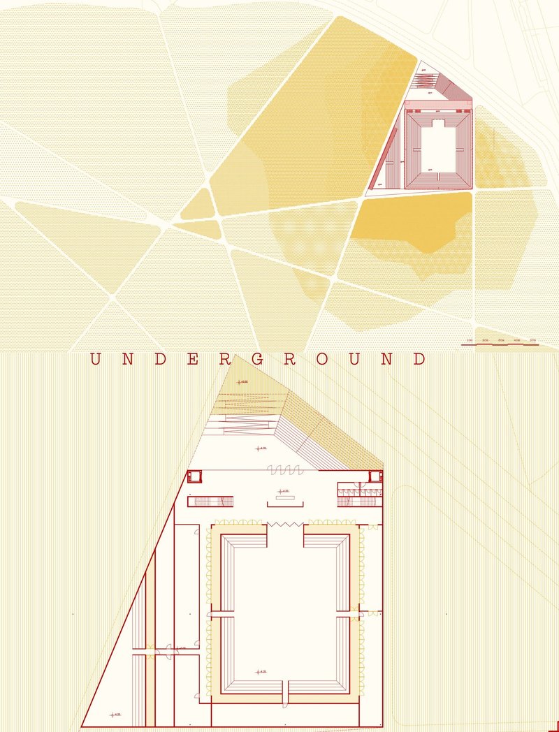 Underground layout highlighting Hyde's Theatrical Haven's strategic spatial planning.