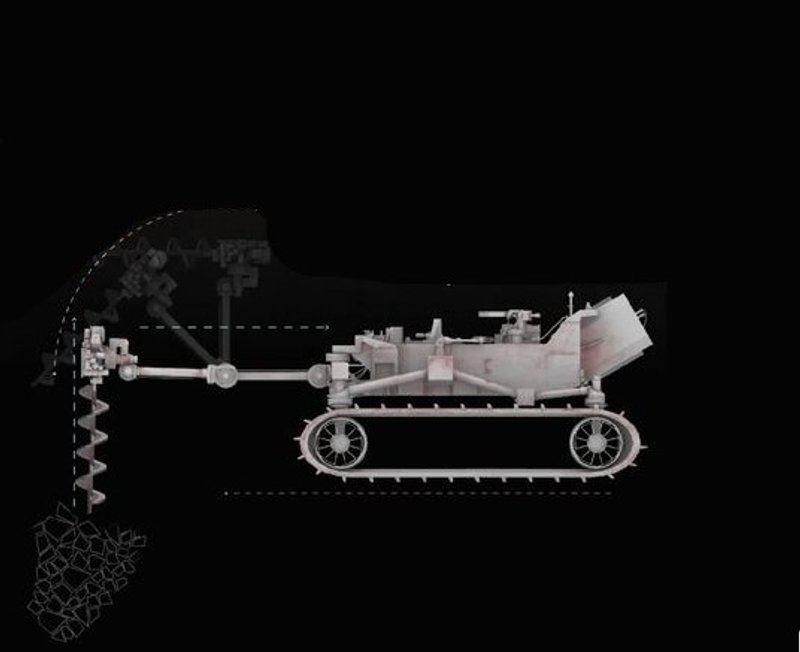 Martian Vein: AI-controlled excavator for colony expansion.