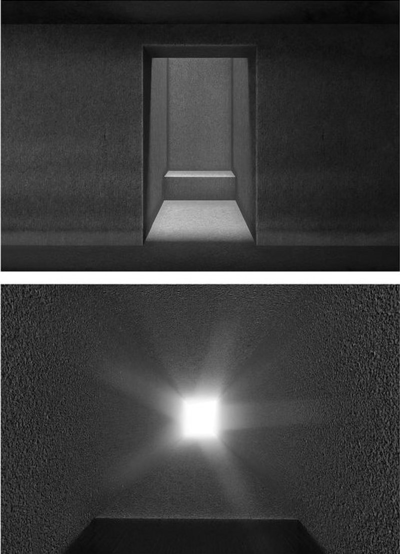 Interior Spaces: Light and shadow evoke contemplation.