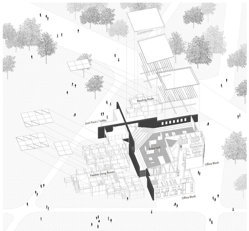 Exploded Axonometric Diagram