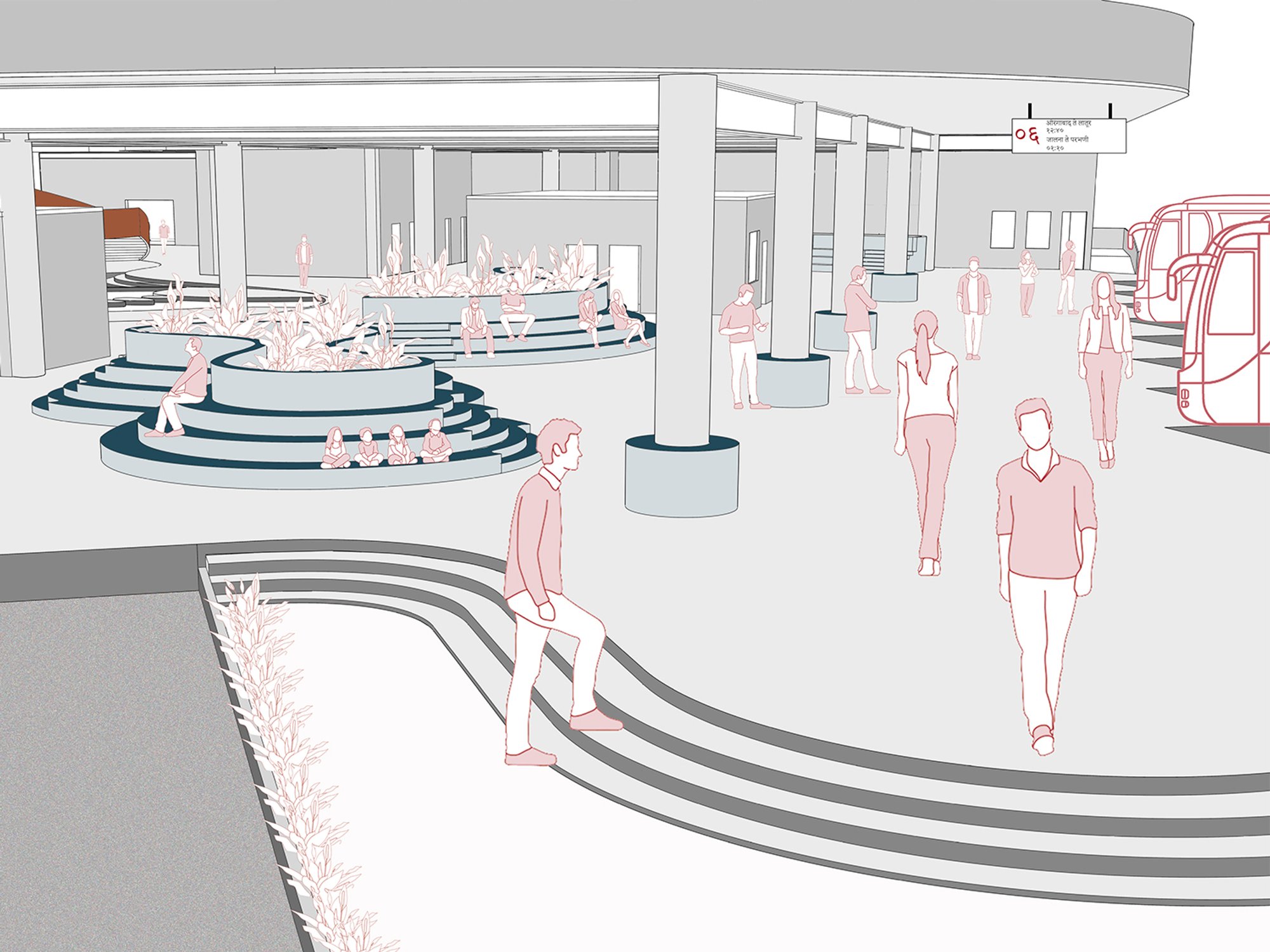 Journey to the inside and outside of a city