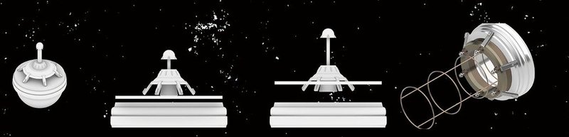 Universal connection member: Integral component for modular integration.