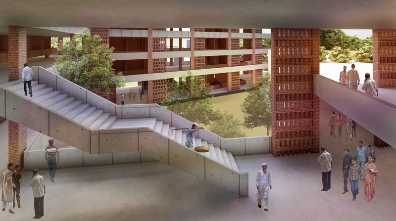 Goyna Gram: Interior spaces designed for light and flow.