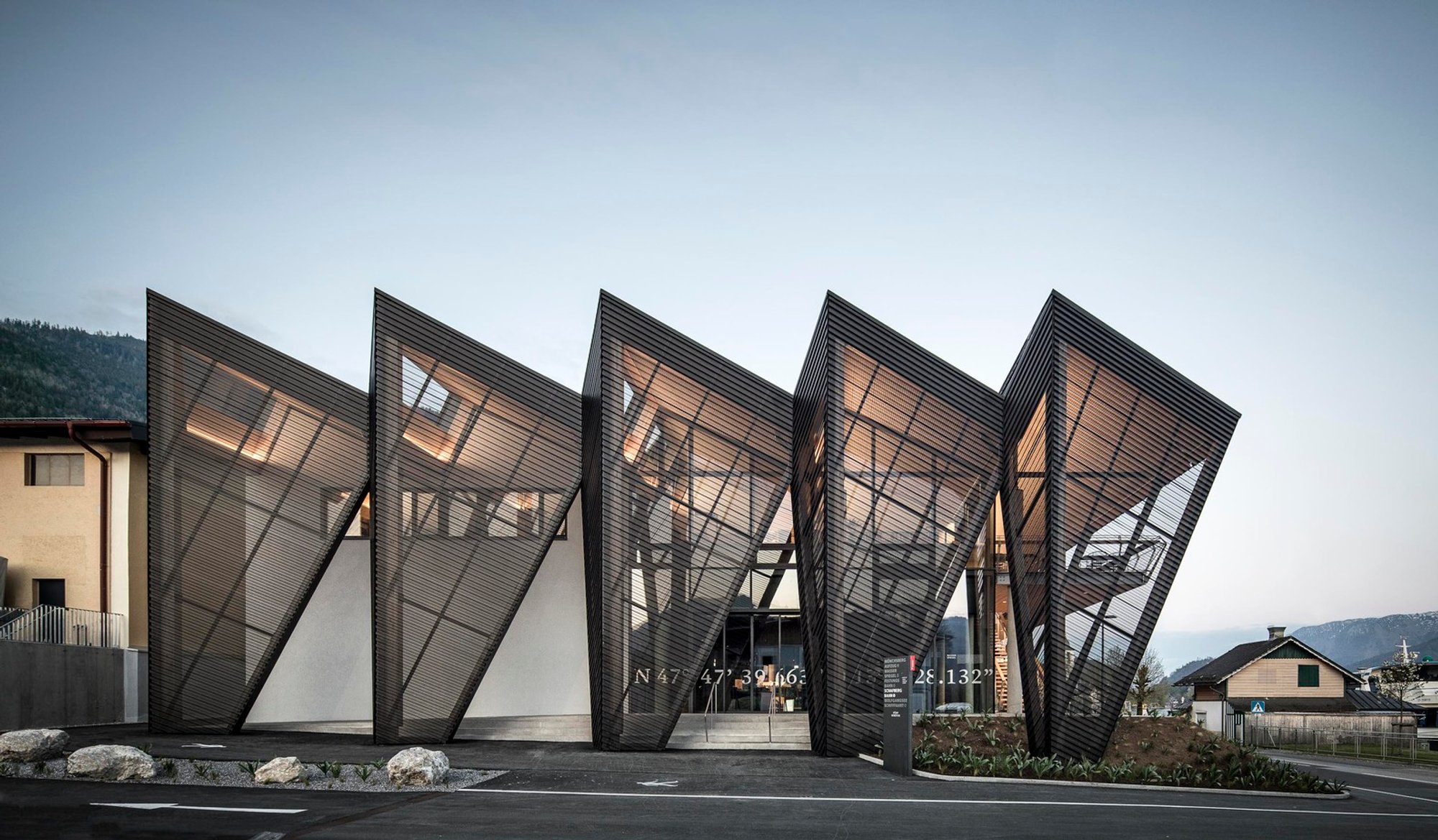 Schafbergbahn Station: A Modern Marvel by Dunkelschwarz