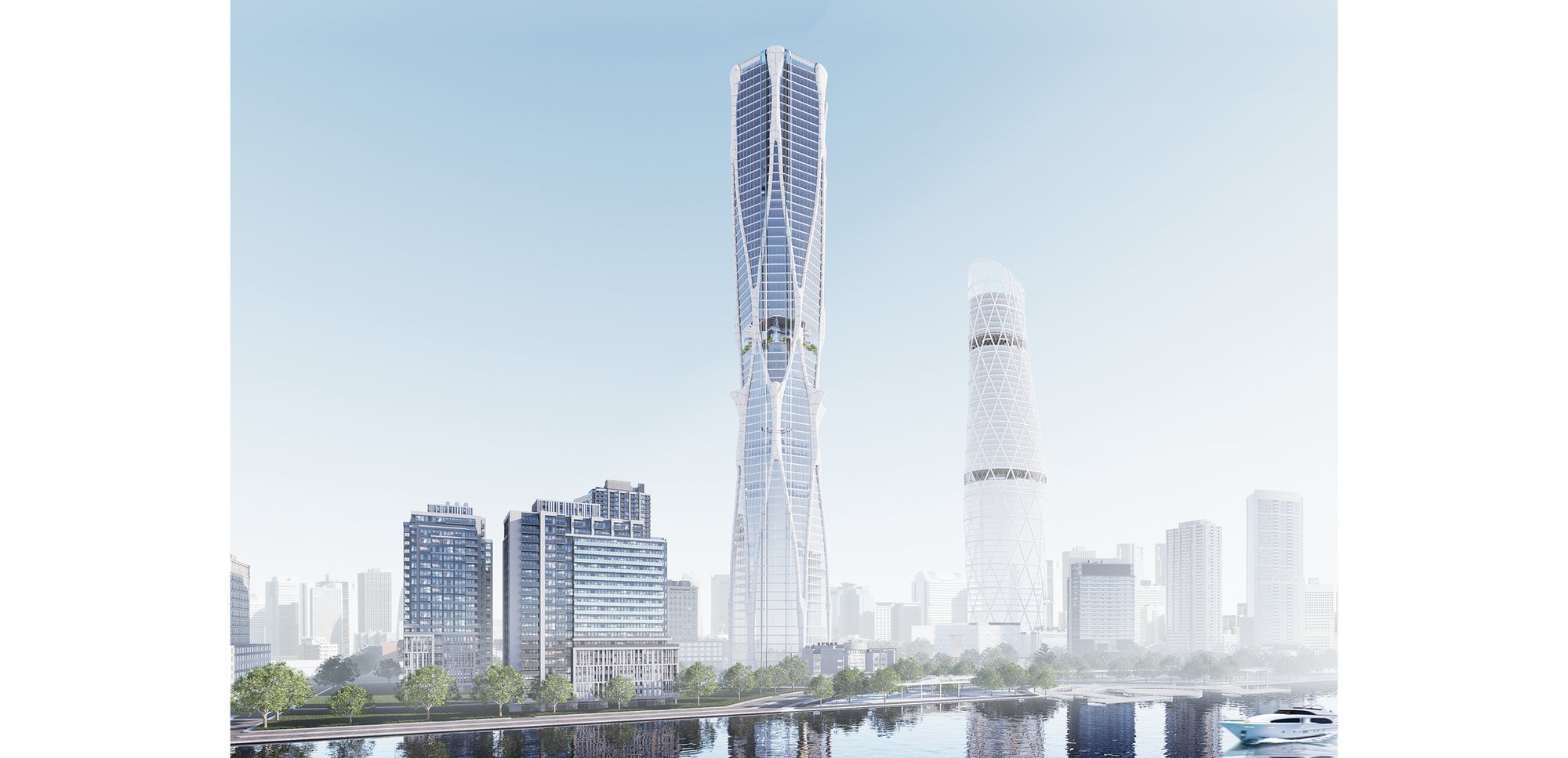 Sustainable Skyscraper in Thailand: Hexagon by Nattakan Kawichai