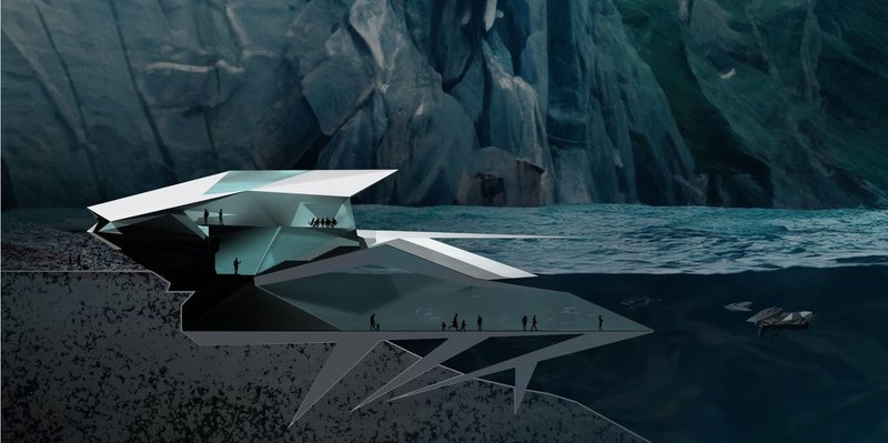 Fjord Eco-Revival: Cutting-edge research lab blends into the landscape.