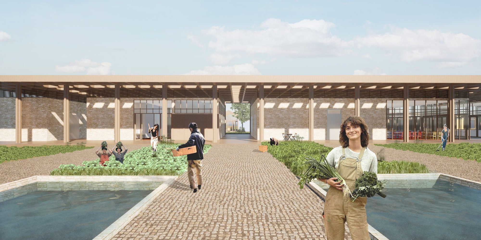 The Gardeners' Shelter: An Architectural Haven for Rehabilitation and Community Integration