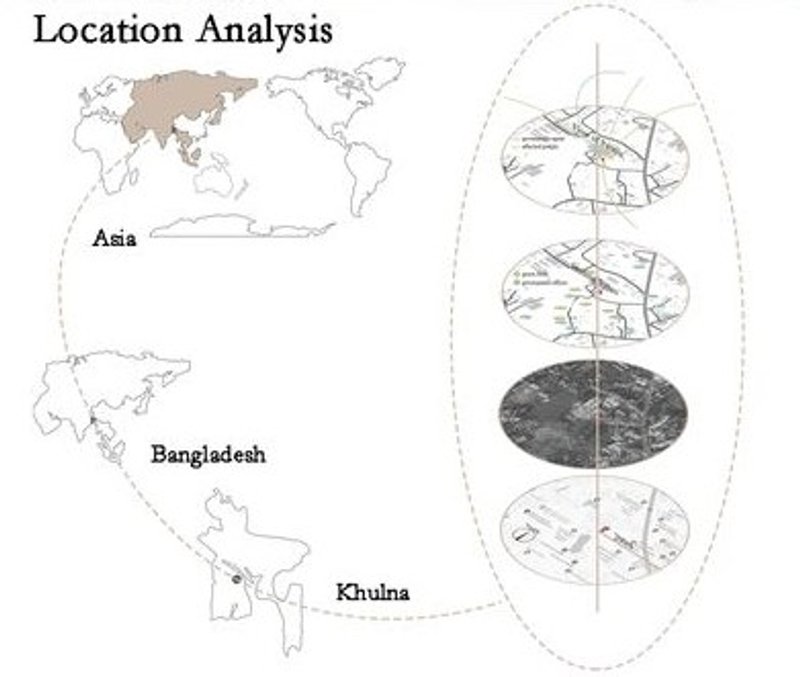 Geographical context and detailed location analysis of the project.
