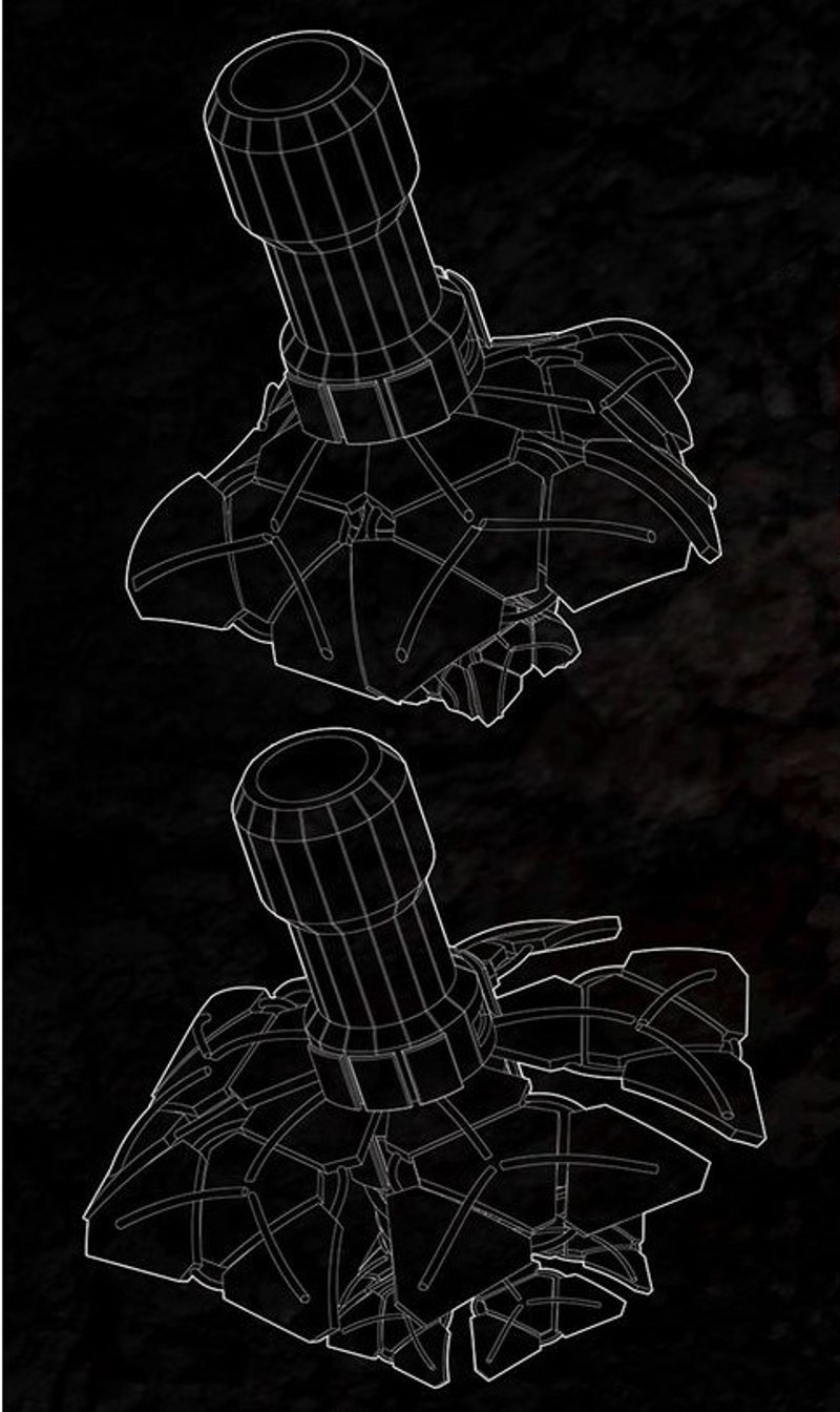 Blueprint of the Hydro Vulcan Transmutation structure.