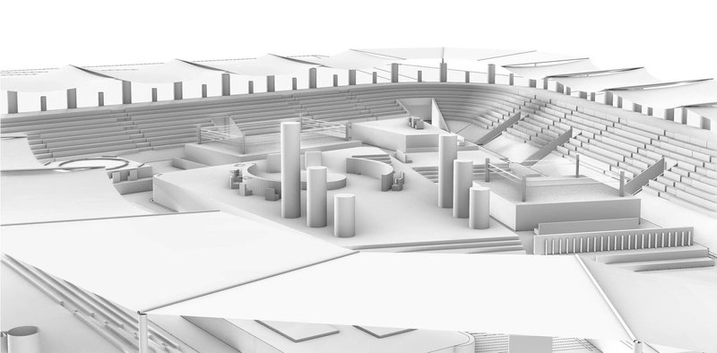 Hyde Park Colosseum: Multi-purpose arena for modern competitions.