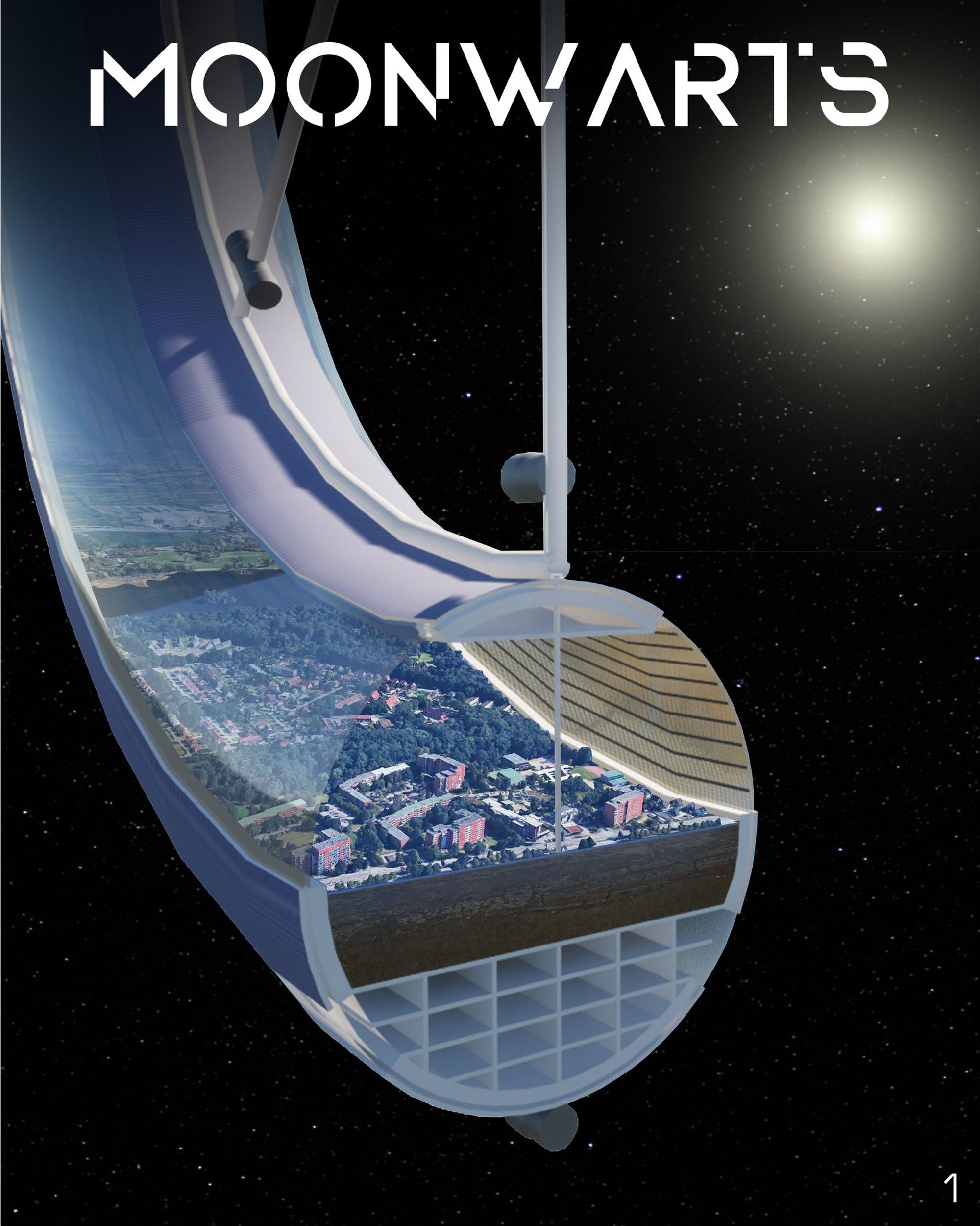 Establishing a Sustainable Life on the Moon: The MOONWARTS Project