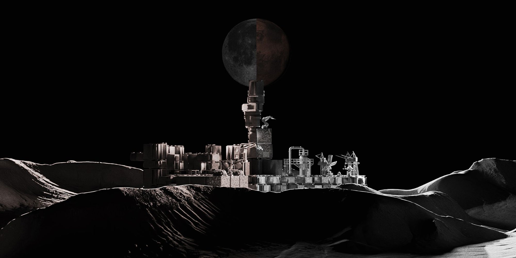 Modular Moon Base: Revolutionizing Space Architecture with MODU MOVE