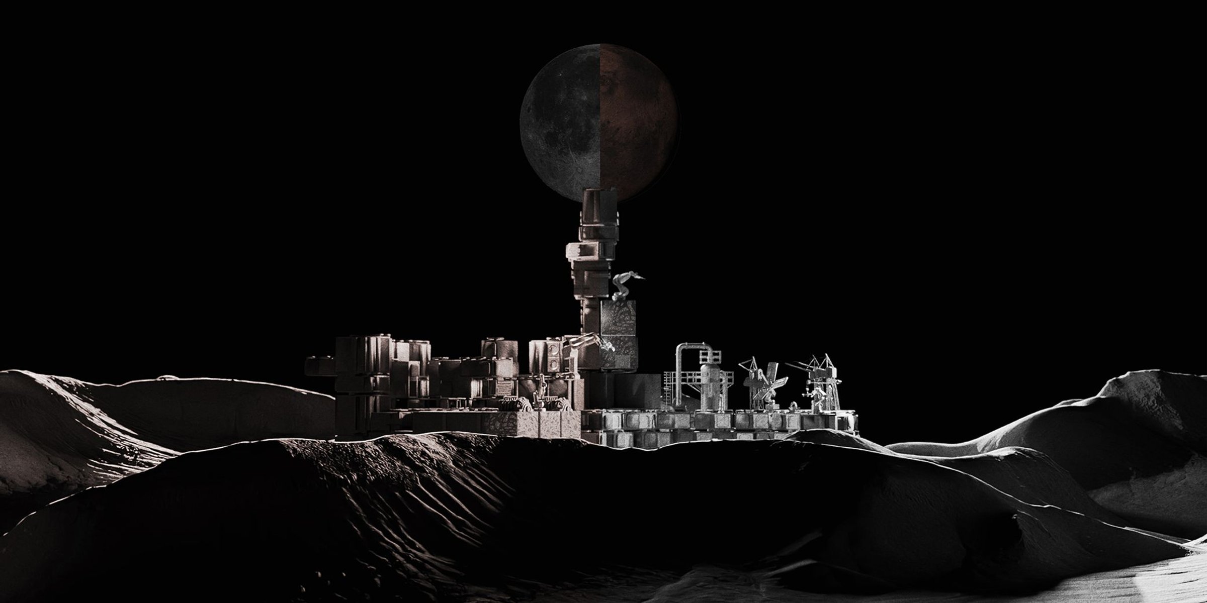 Modular Moon Base: Revolutionizing Space Architecture with MODU MOVE