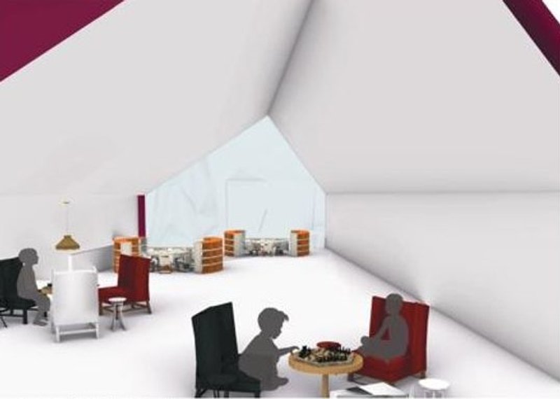 Collaborative space encouraging creativity and active student interaction.