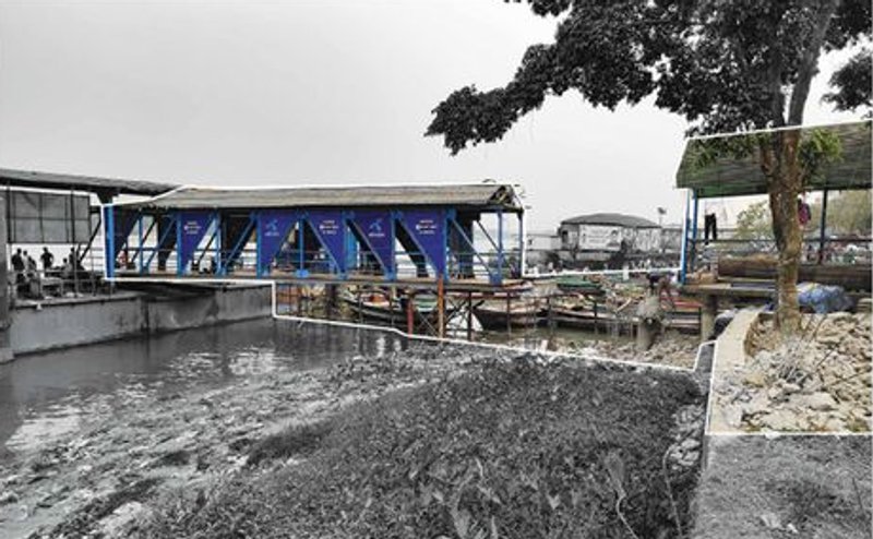 Modernizing Barishal's river port infrastructure.