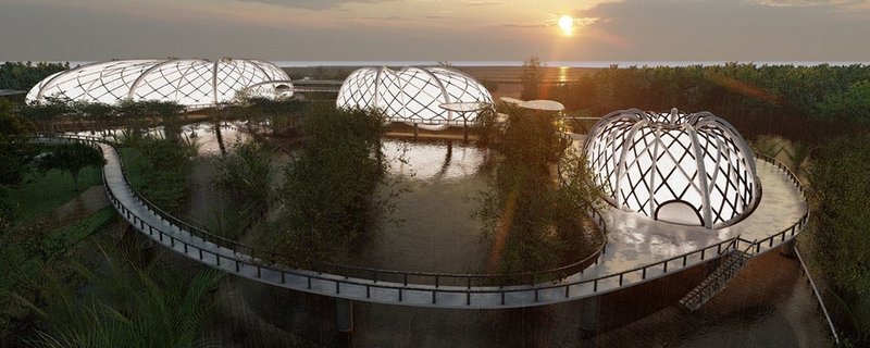 Sustainable oceanarium: Sonadia Island's eco-marvel.