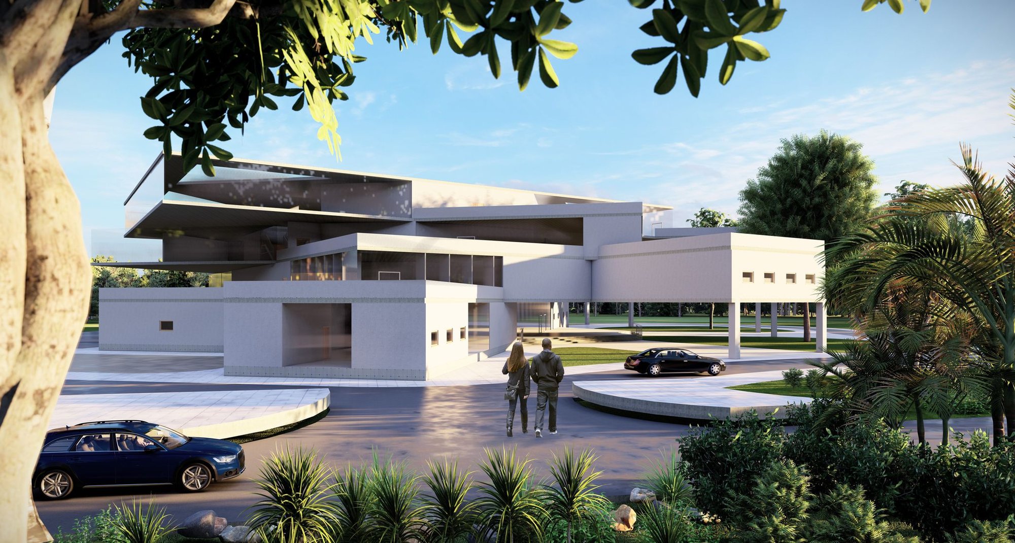 Wiedza: The Library of Knowledge - A Modern Architectural Marvel