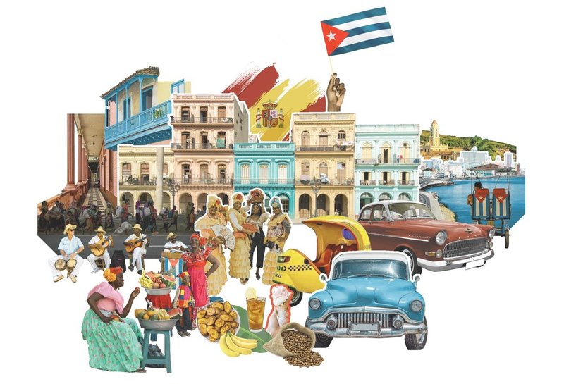 Vibrant Cuban culture and architecture in Havana.