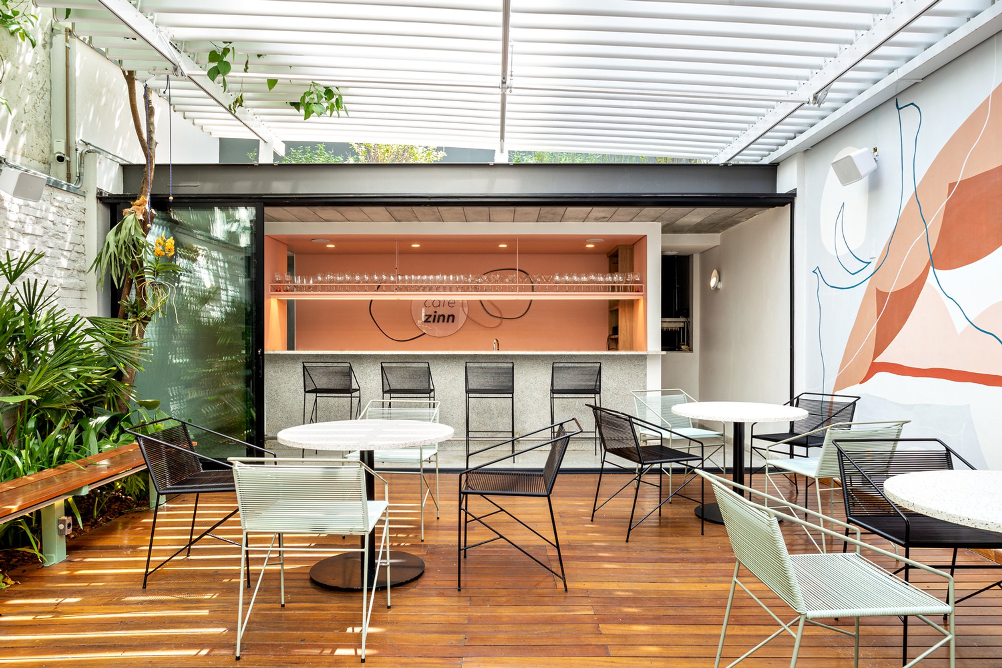 Cafezinn Café by Vapor arquitetura: A Tranquil Urban Refuge in São Paulo