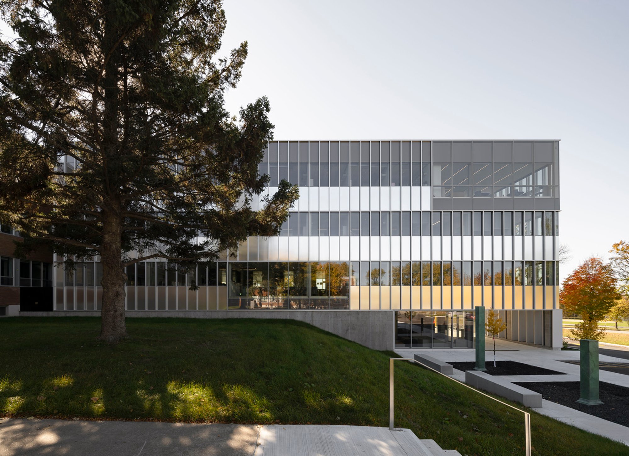 University Architecture Design at Université de Sherbrooke: Pavillon A5 by Saucier + Perrotte Architectes