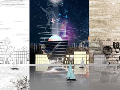 Moontrip Media Space: A Visionary Model of Adaptive Architecture and Space Exploration